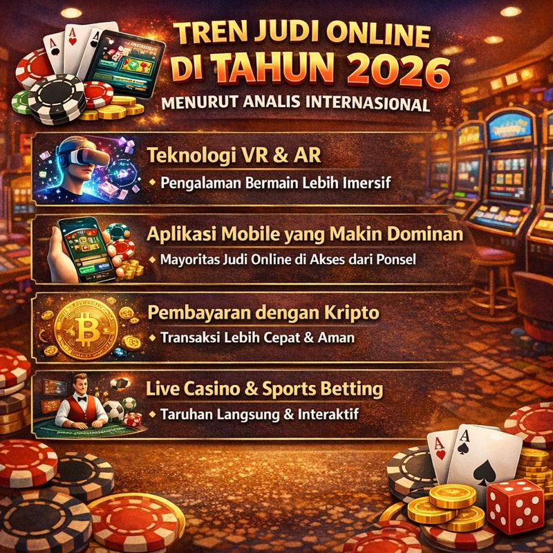 Tren Judi Online di Tahun 2026 Menurut Analis Internasional
