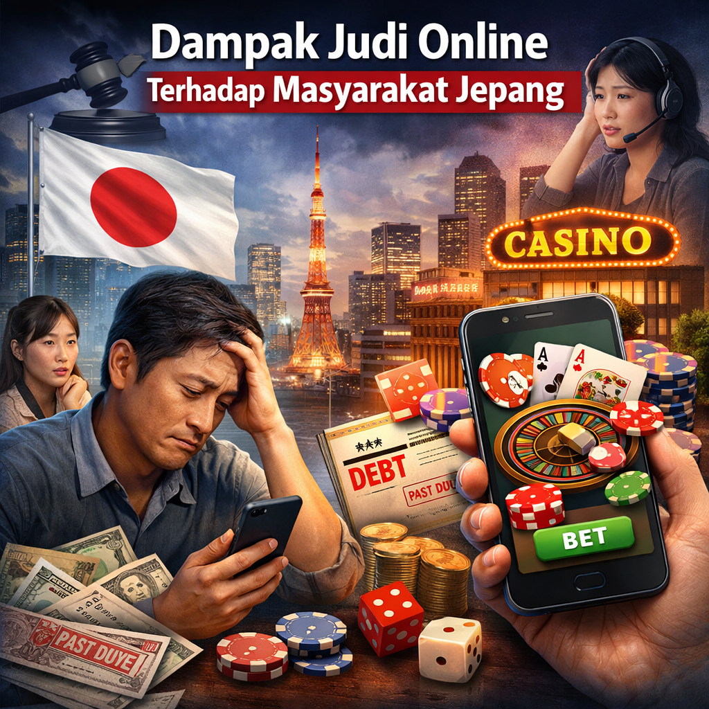 Jepang Mengkaji Dampak Judi Online terhadap Masyarakat