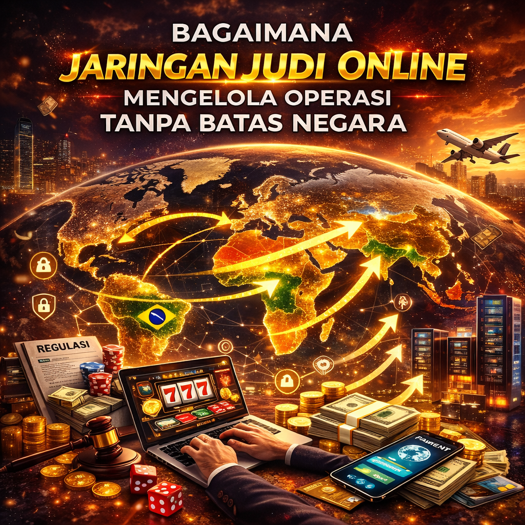 Bagaimana Jaringan Judi Online Mengelola Operasi Tanpa Batas Negara