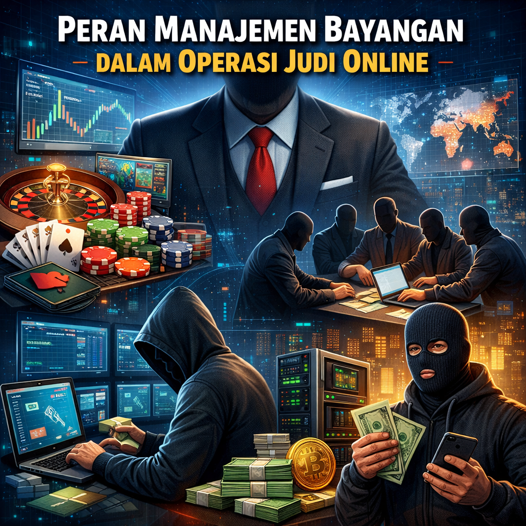 Peran Manajemen Bayangan dalam Operasi Judi Online