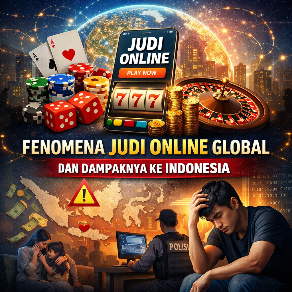 Fenomena Judi Online Global dan Dampaknya ke Indonesia